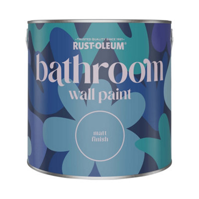 Rust-Oleum Deep Sea Matt Bathroom Wall & Ceiling Paint 2.5L