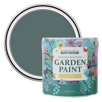 Rust-Oleum Deep Sea Matt Garden Paint 2.5L