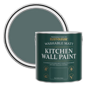 Rust-Oleum Deep Sea Matt Kitchen Wall Paint 2.5l