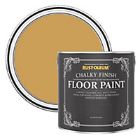 Rust-Oleum Dijon Chalky Finish Floor Paint 2.5L
