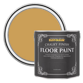 Rust-Oleum Dijon Chalky Finish Floor Paint 2.5L