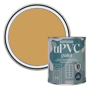 Rust-Oleum Dijon Satin UPVC Paint 750ml