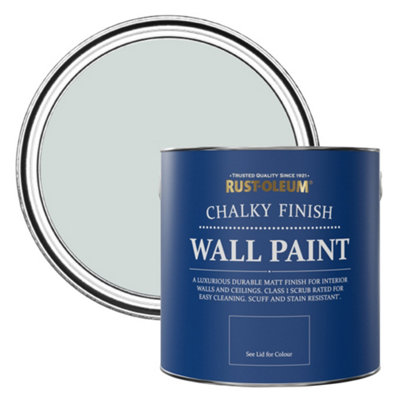 RustOleum Dove Chalky Wall & Ceiling Paint 2.5L DIY at B&Q