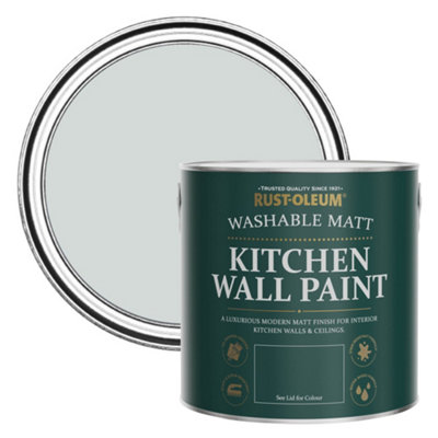 RustOleum Dove Matt Kitchen Wall Paint 2.5l DIY at B&Q