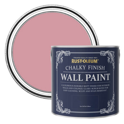 Rust-Oleum Dusky Pink Chalky Wall & Ceiling Paint 2.5L