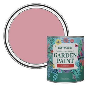 Rust-Oleum Dusky Pink Gloss Garden Paint 750ml