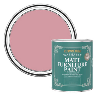 Rust-Oleum Dusky Pink Matt Furniture Paint 750ml