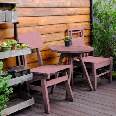 Rust Oleum Dusky Pink Matt Garden Paint 750ml