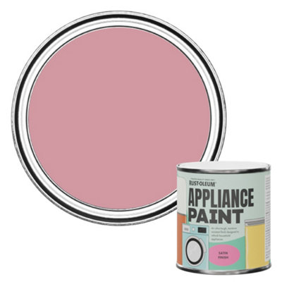 Rust-Oleum Dusky Pink Satin Appliance Paint 250ml