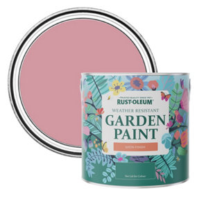Rust-Oleum Dusky Pink Satin Garden Paint 2.5L