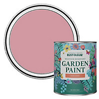 Rust-Oleum Dusky Pink Satin Garden Paint 750ml