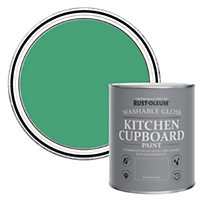 Rust-Oleum Emerald Gloss Kitchen Cupboard Paint 750ml