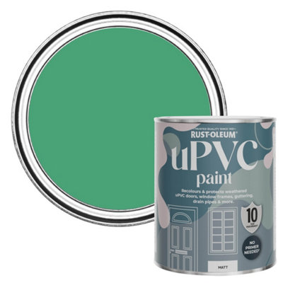 Rust-Oleum Emerald Matt UPVC Paint 750ml