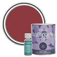 Rust-Oleum Empire Red Gloss Bathroom Tile Paint 750ml