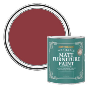 Rust-Oleum Empire Red Matt Furniture Paint 750ml