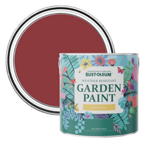 Rust-Oleum Empire Red Matt Garden Paint 2.5L