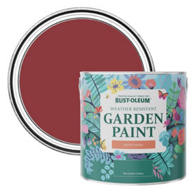 Rust-Oleum Empire Red Satin Garden Paint 2.5L