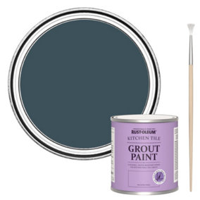 Rust-Oleum Evening Blue Kitchen Grout Paint 250ml