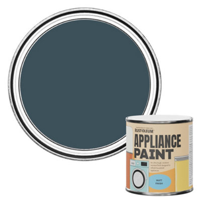 Rust-Oleum Evening Blue Matt Appliance Paint 250ml