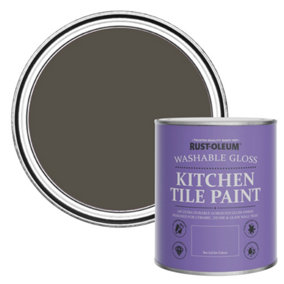 Rust-Oleum Fallow Gloss Kitchen Tile Paint 750ml