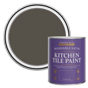 Rust-Oleum Fallow Satin Kitchen Tile Paint 750ml