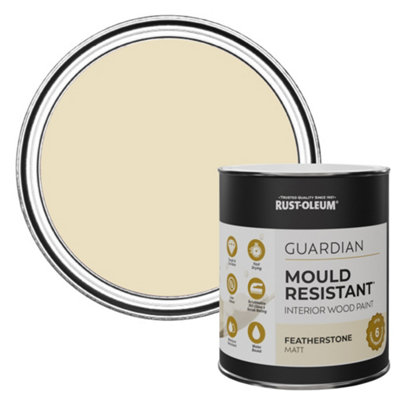 Rust-Oleum Featherstone Guardian Matt Mould Resistant Interior Wood Paint 750ml