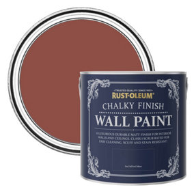 Rust-Oleum Fire Brick Chalky Wall & Ceiling Paint 2.5L