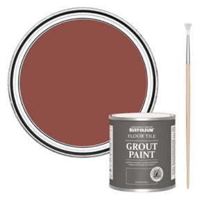 Rust-Oleum Fire Brick Floor Grout Paint 250ml