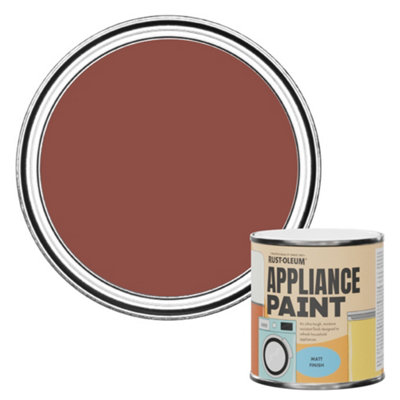 Rust-Oleum Fire Brick Matt Appliance Paint 250ml