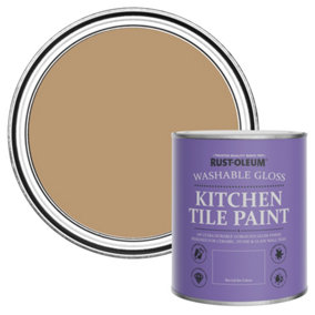 Rust-Oleum Fired Clay Gloss Kitchen Tile Paint 750ml