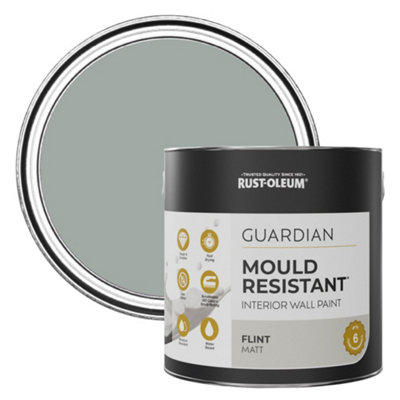 Rust-Oleum Flint Guardian Mould Resistant Wall Paint 2.5L