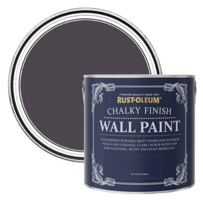 Rust-Oleum Grape Soda Chalky Wall & Ceiling Paint 2.5L