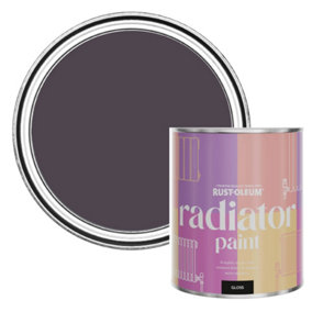 Rust-Oleum Grape Soda Gloss Radiator Paint 750ml