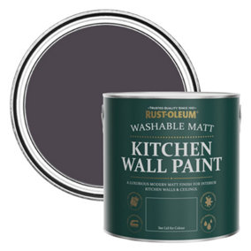 Rust-Oleum Grape Soda Matt Kitchen Wall Paint 2.5l