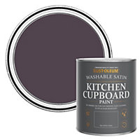 Rust-Oleum Grape Soda Satin Kitchen Cupboard Paint 750ml