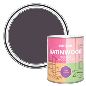 Rust-Oleum Grape Soda Satinwood Interior Paint 750ml