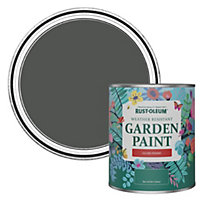 Rust-Oleum Graphite Gloss Garden Paint 750ml