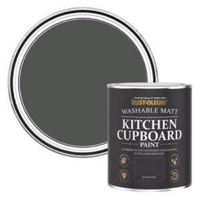 Rust-Oleum Graphite Matt Kitchen Cupboard Paint 750ml