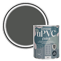 Rust-Oleum Graphite Matt UPVC Paint 750ml