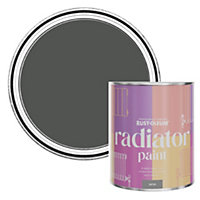 Rust-Oleum Graphite Satin Radiator Paint 750ml