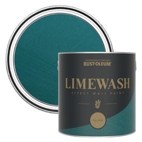 Rust-Oleum Green Limewash Effect Wall Paint - No.454 2.5L