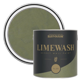 Rust-Oleum Green Limewash Effect Wall Paint - No.503 2.5L