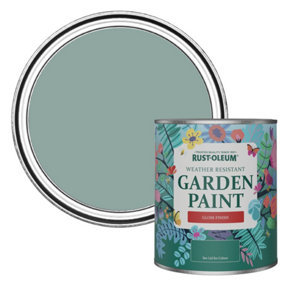 Rust-Oleum Gresham Blue Gloss Garden Paint 750ml