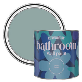 Rust-Oleum Gresham Blue Matt Bathroom Wall & Ceiling Paint 2.5L