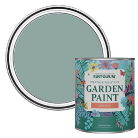 Rust-Oleum Gresham Blue Satin Garden Paint 750ml