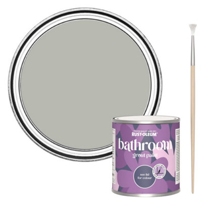 Rust-Oleum Grey Tree Bathroom Grout Paint 250ml