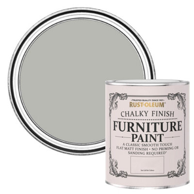 Rust-Oleum Grey Tree Chalky Furniture Paint 750ml