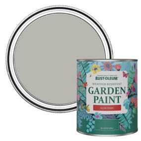 Rust-Oleum Grey Tree Gloss Garden Paint 750ml