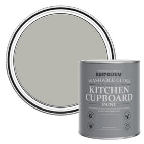 Rust-Oleum Grey Tree Gloss Kitchen Cupboard Paint 750ml