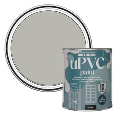 Rust-Oleum Grey Tree Gloss UPVC Paint 750ml